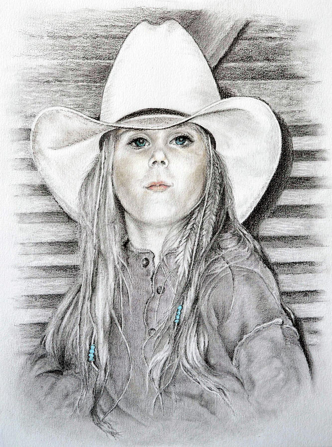 Little Rodeo Drawing by Traci Goebel