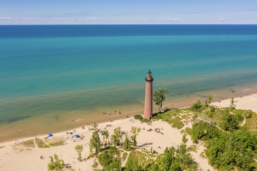 Little Sable Lighthouse Michigan  Photograph by John McGraw