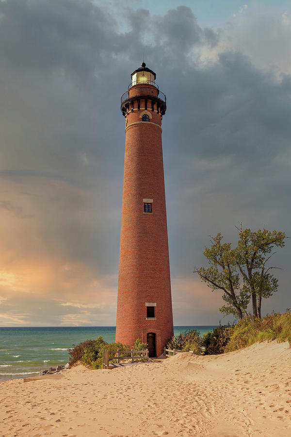 Little Sable Point Lighthouse Photograph by Karen Varnas
