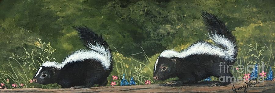 Little Stinkers Painting by Joey Nash