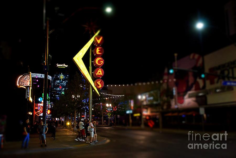 Little Vegas Photograph by Rodney Lee Williams