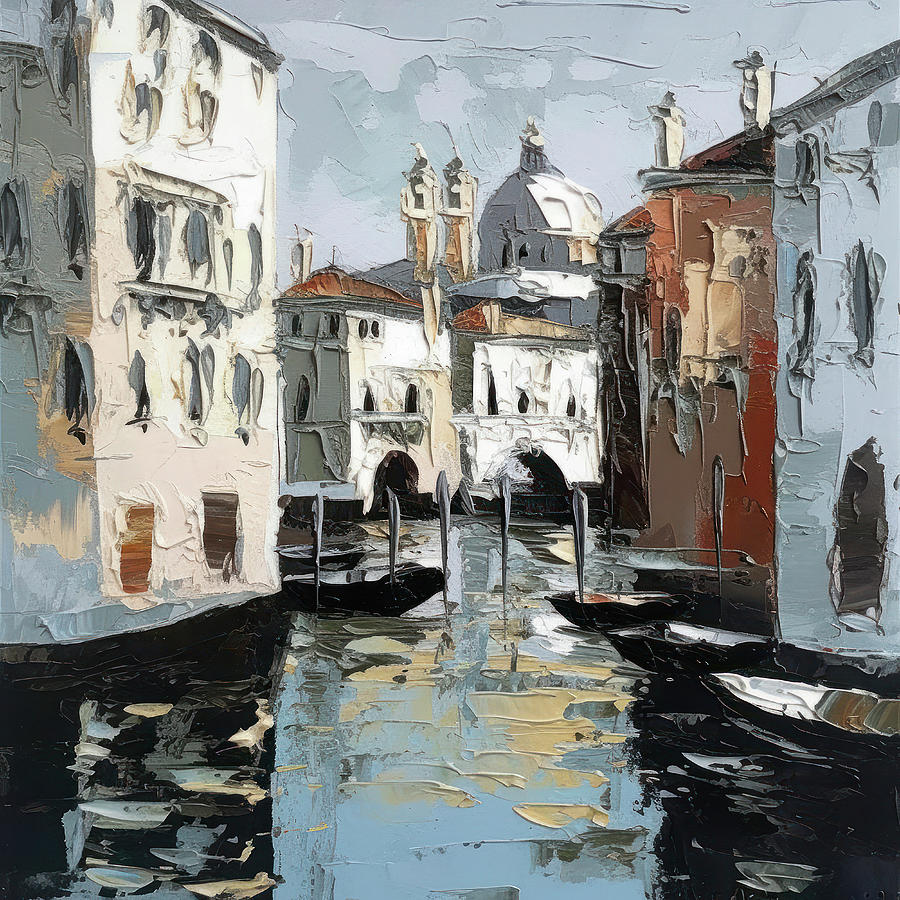 Little Venice I Digital Art by Mike Taylor