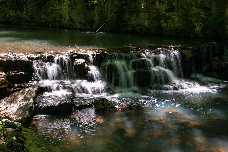 Little Waterfall Photograph by Steve Stuller