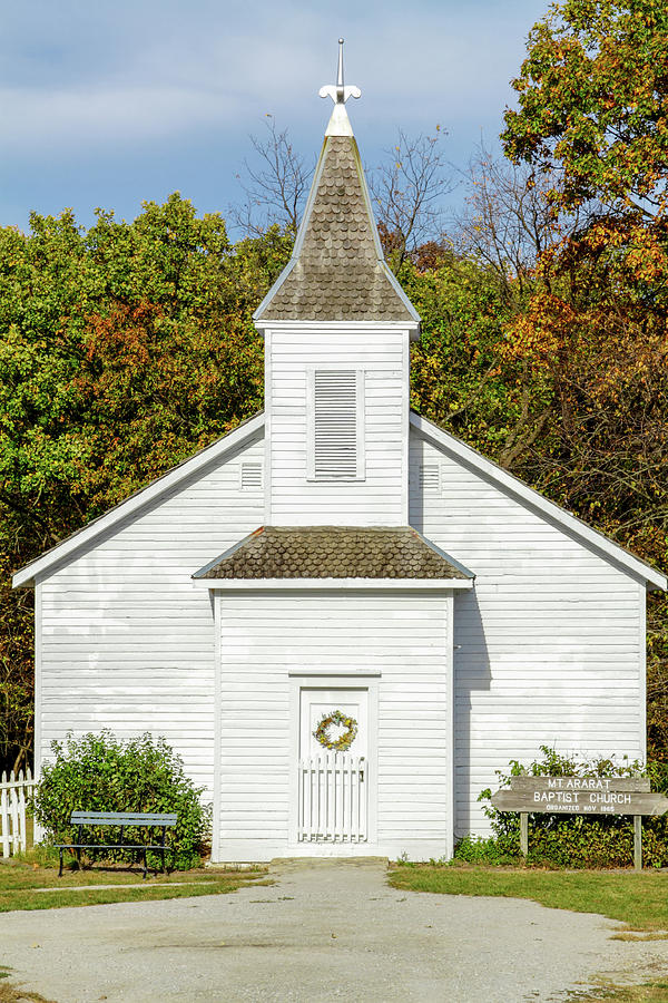 Little White Church  Photograph by Randy Bradley