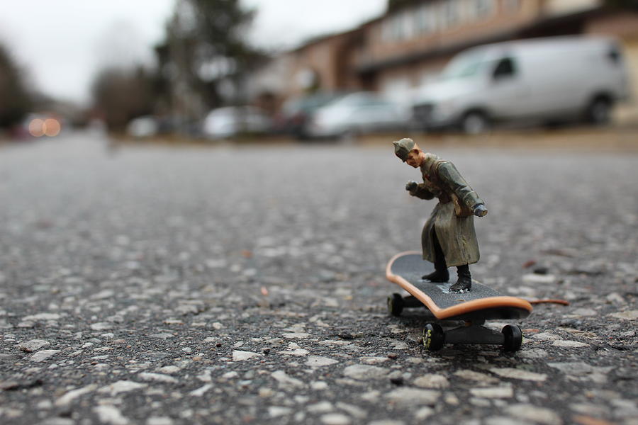 Live to Sk8 Photograph by Army Men Around the House