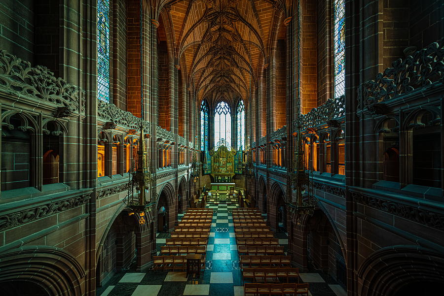 Liverpool Anglican Cathedral  Photograph by Songquan Deng