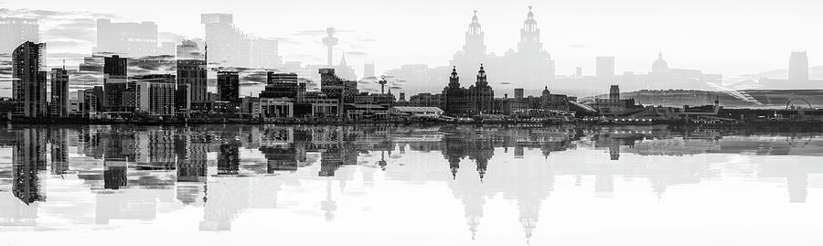 Liverpool Skyline Digital Art