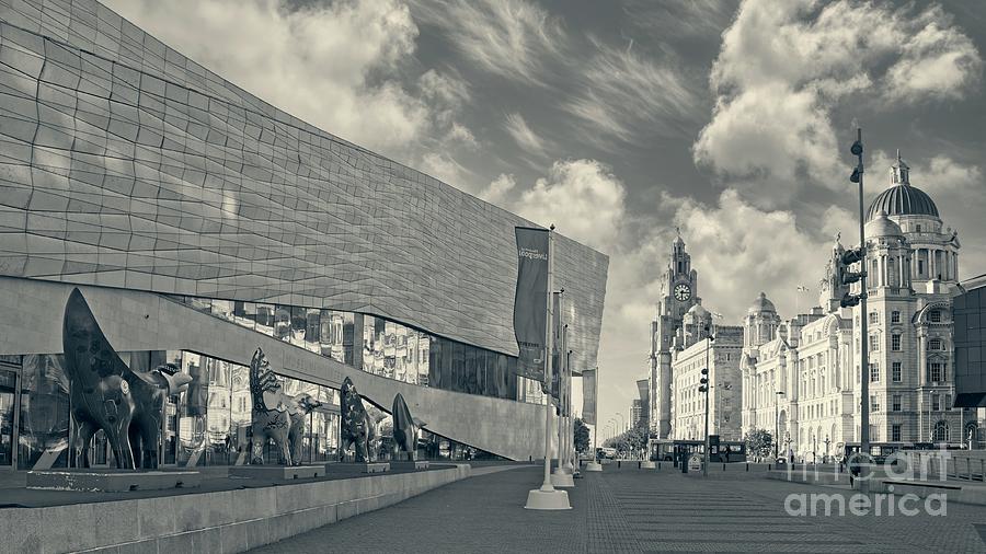 Liverpool, Traditional And Modern Photograph by Philip Preston