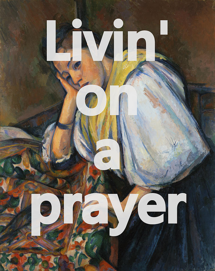 Livin' on a prayer - Livin On A Prayer - Sticker