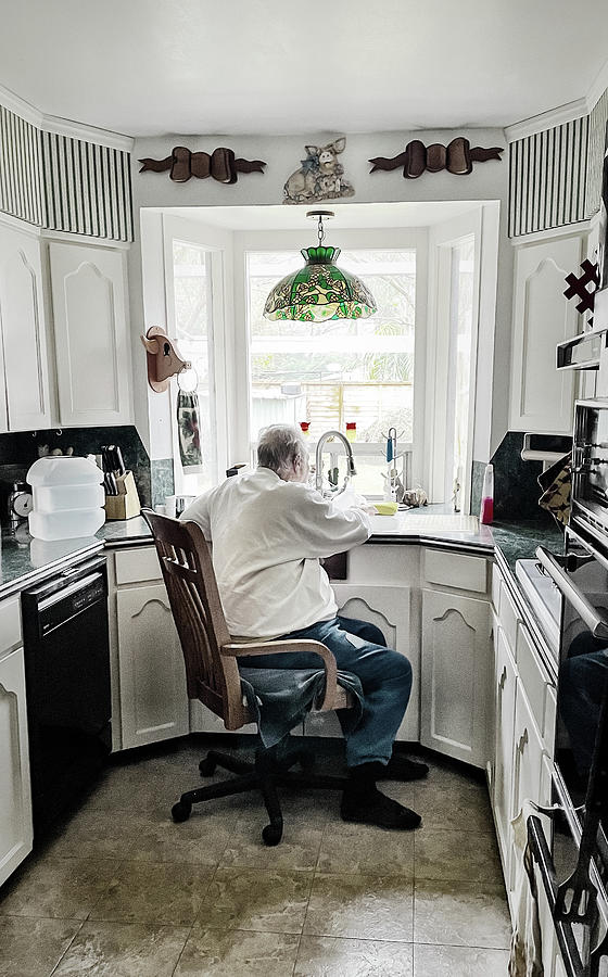 Norman Rockwell Photograph - Living Alone by Linda Unger