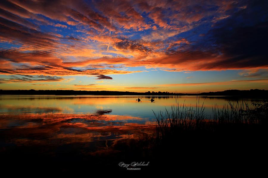 Living Color Sunset Photograph by Mary Walchuck