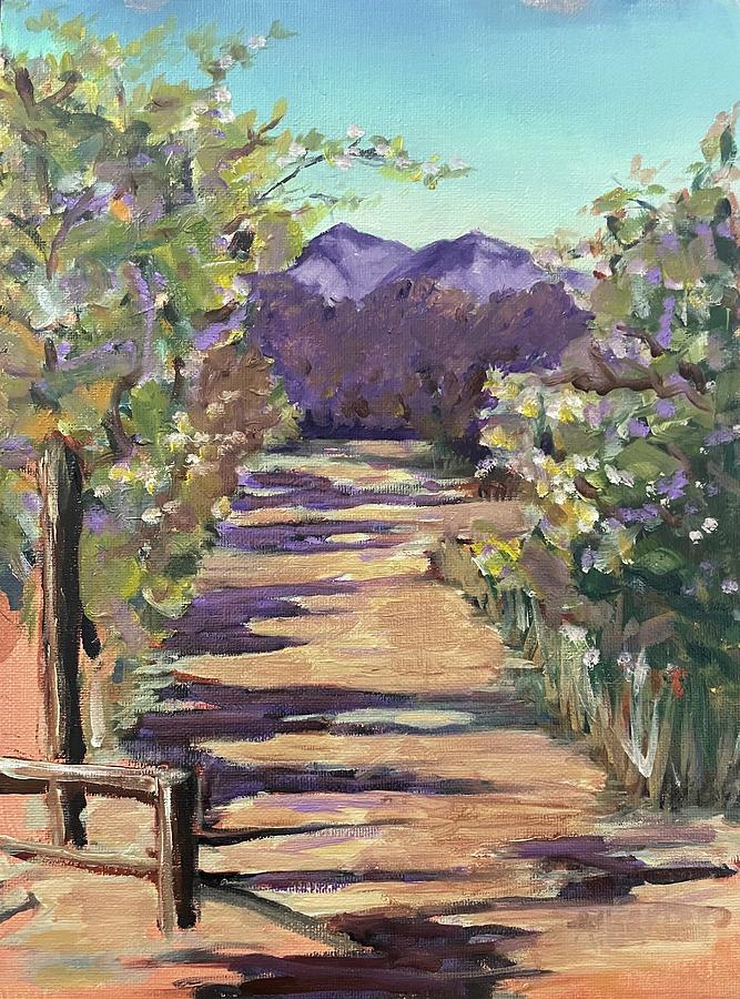 Living Desert Painting By Alberto Garcia Uria - Fine Art America