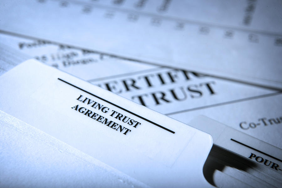 Living Trust Documents Photograph by Dny59