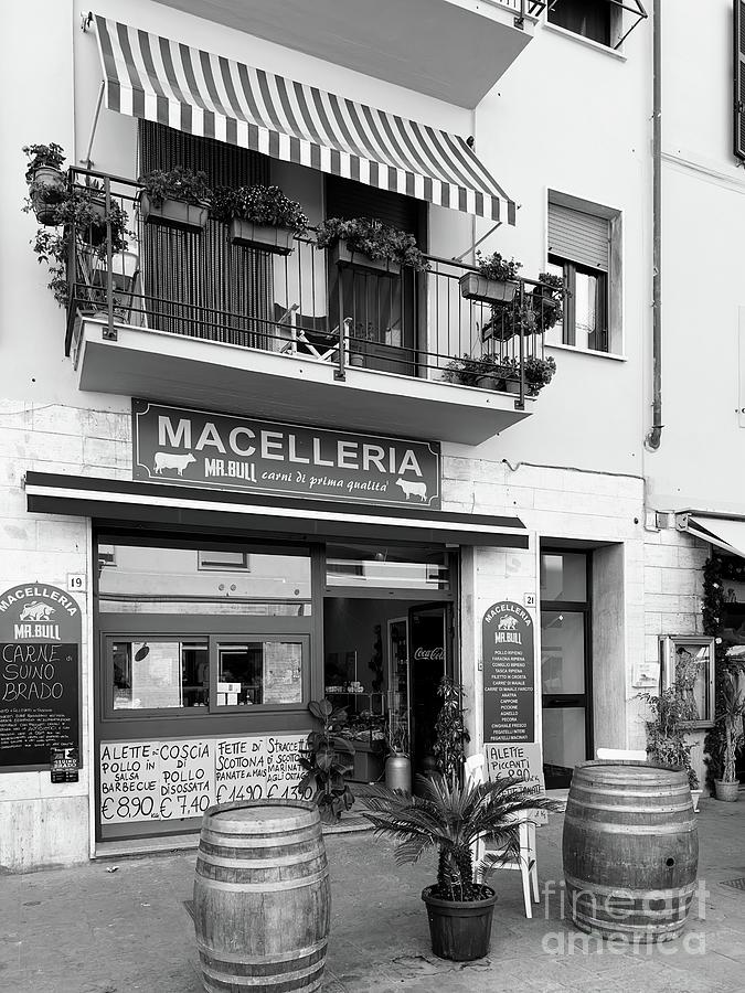 Livorno Italy In Monochrome 02 Photograph