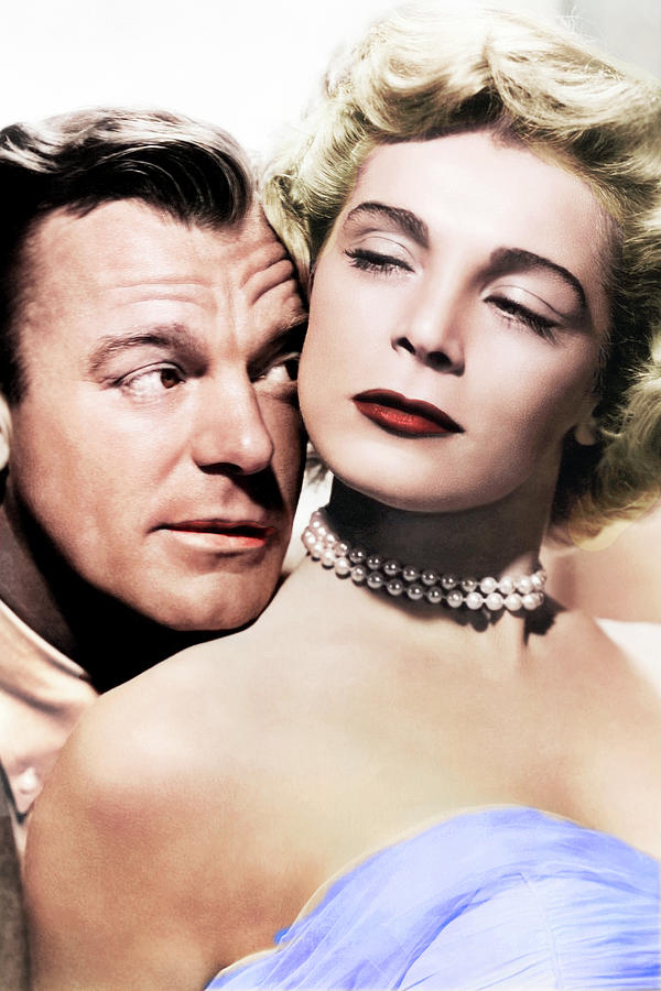 Lizabeth Scott Photograph - Lizabeth Scott and Dennis OKeefe - 1951 by Movie World Posters