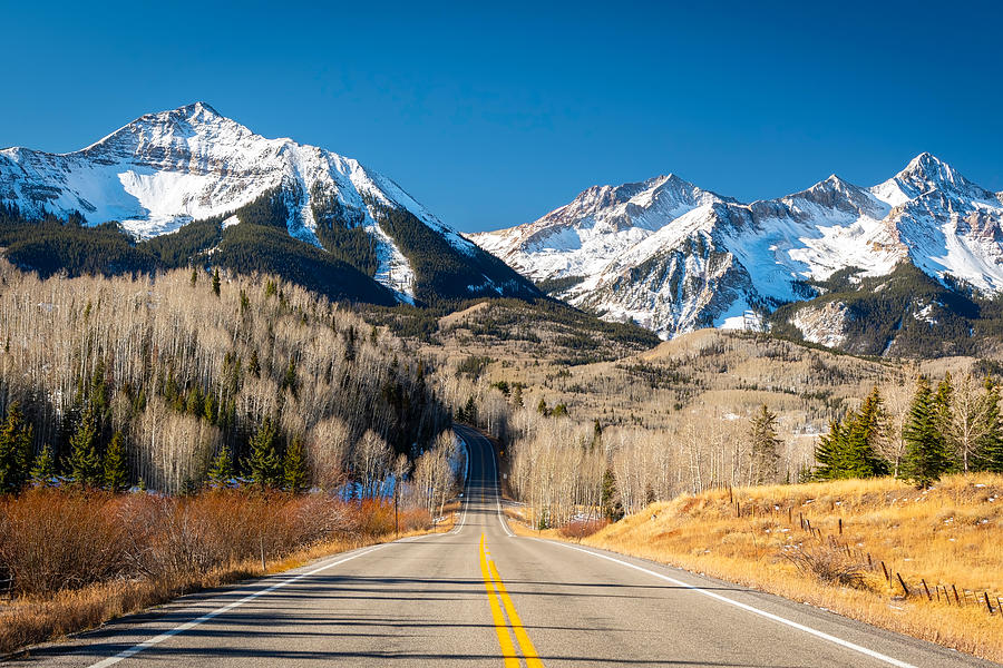 Lizard Head Pass Highway Photograph by Michael J Bauer Photography - Pixels