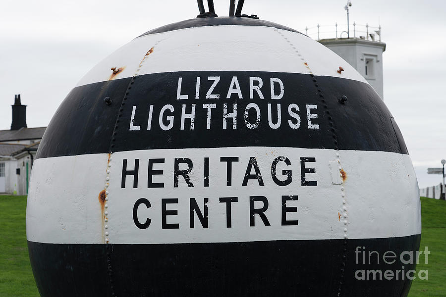  Lizard Point Lighthouse Heritage Centre  Buoy Photograph by Wayne Moran