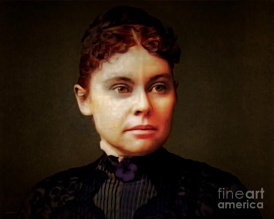 Lizzie Borden Took An Ax 20210408 Colorized Photograph by Wingsdomain Art and Photography