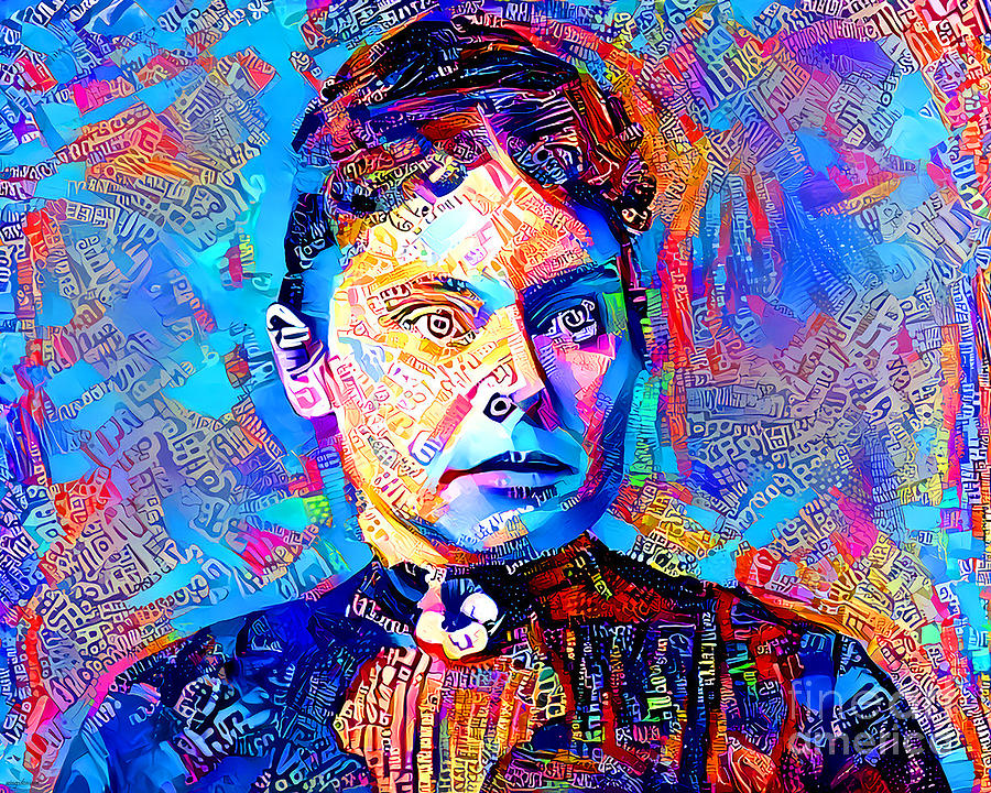 Lizzie Borden Took An Ax In Vibrant Modern Contemporary Urban Style 20210710 v2 Photograph by Wingsdomain Art and Photography