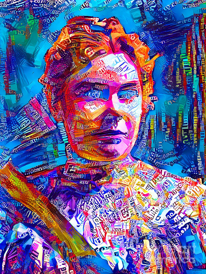Lizzie Borden Took An Ax In Vibrant Modern Contemporary Urban Style 20210710 Photograph by Wingsdomain Art and Photography