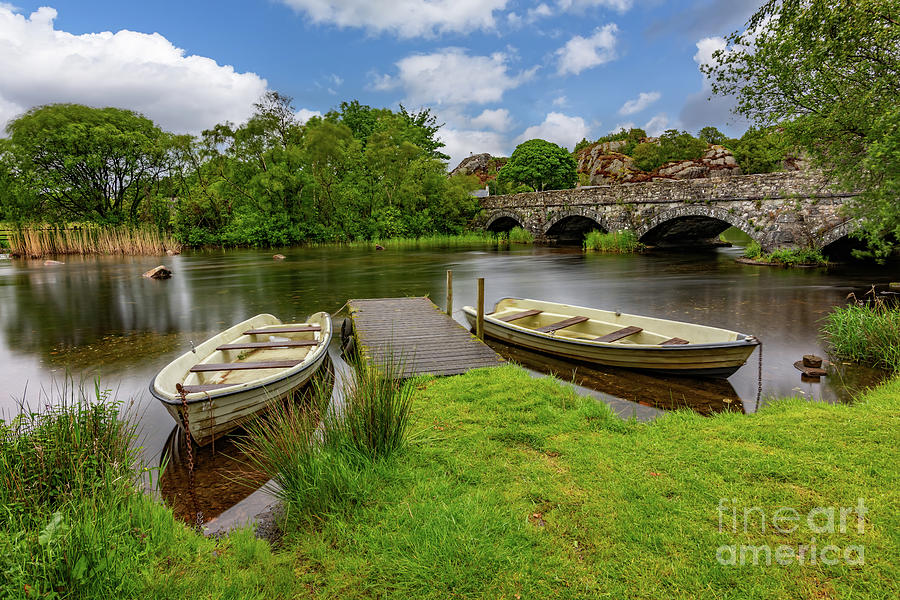 Llanberis Boats Wales Photograph by Adrian Evans