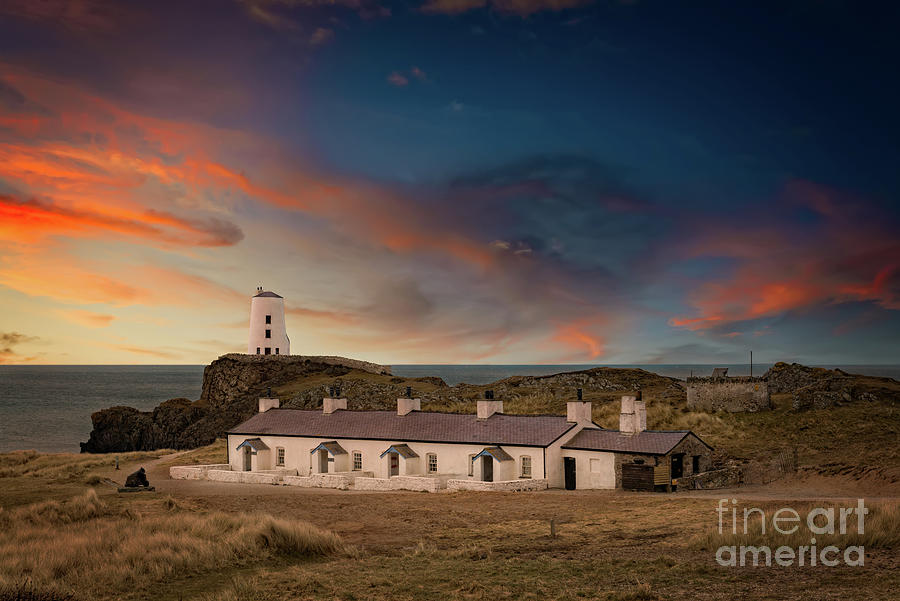 Llanddwyn Island Beacon Anglesey Wales Photograph by Adrian Evans
