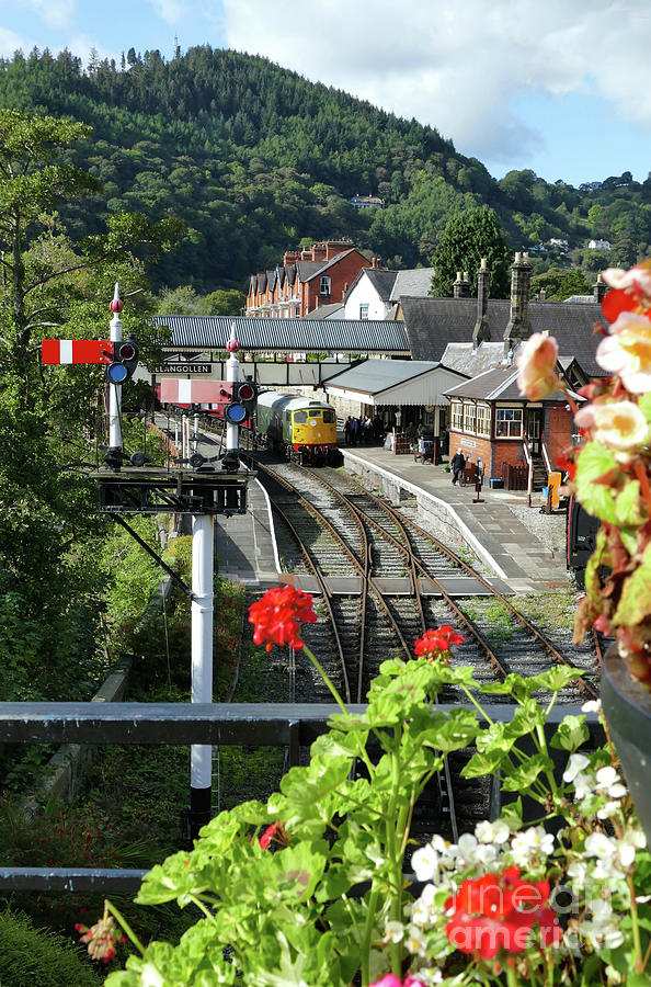Llangollen Railway Station - Wales Photograph by Phil Banks