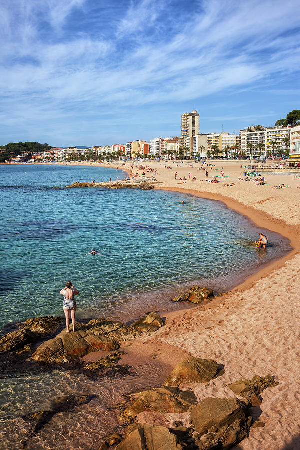Lloret de Mar Resort Town on Costa Brava in Spain Photograph by Artur Bogacki