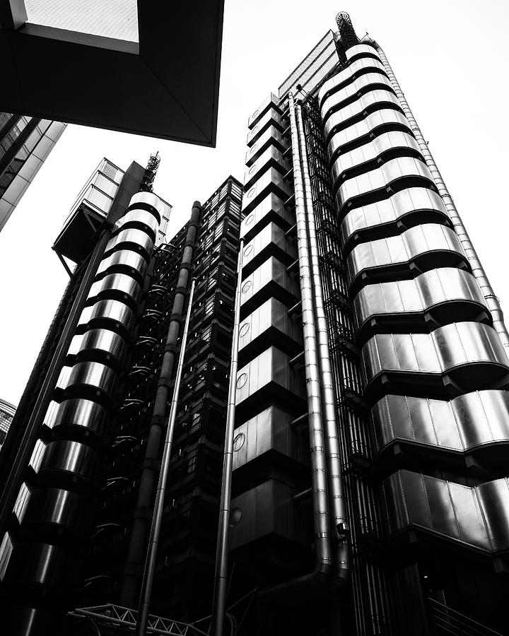 Architecture Photograph - Lloyds Building III by Chris Dutton