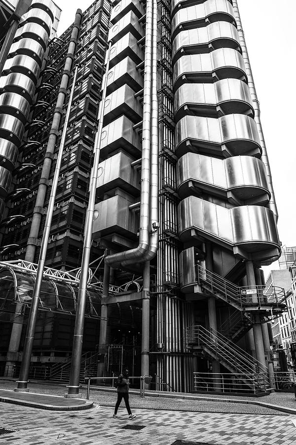 Architecture Photograph - Lloyds Building IV by Chris Dutton
