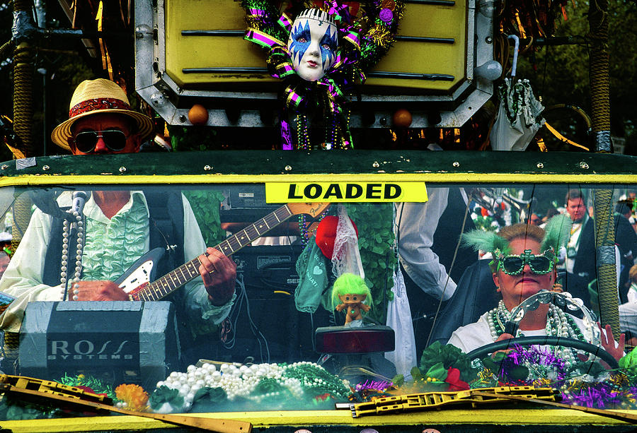 Loaded - St Patricks Day Parade, New Orleans, LA Photograph by Earth And Spirit