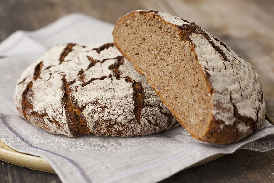 Loaves of sourdough bread Photograph by Judith Haeusler