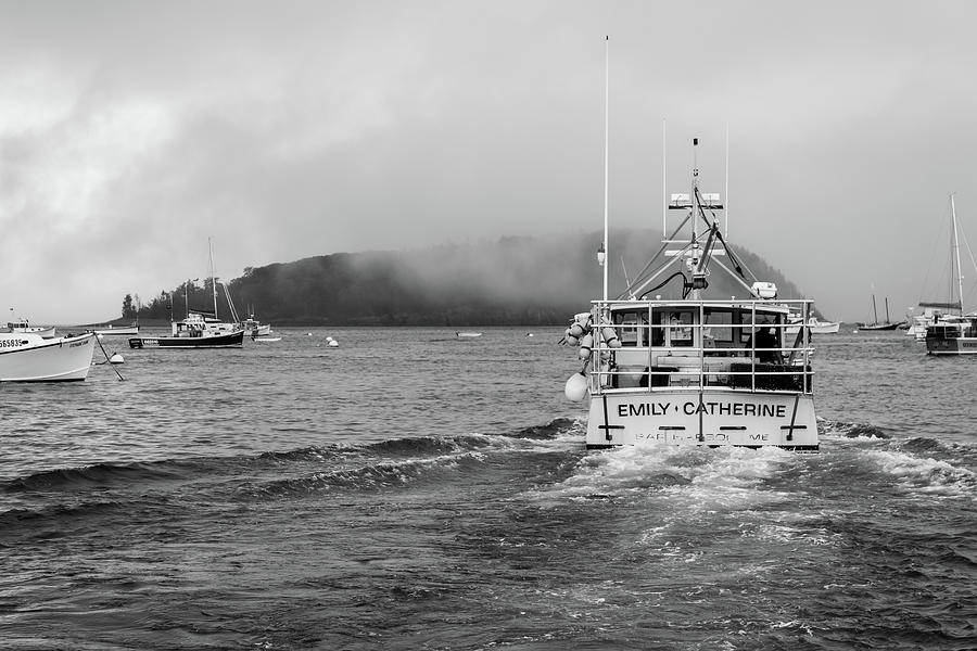 Lobster Boat in Bar Harbor Photograph by Craig A Walker