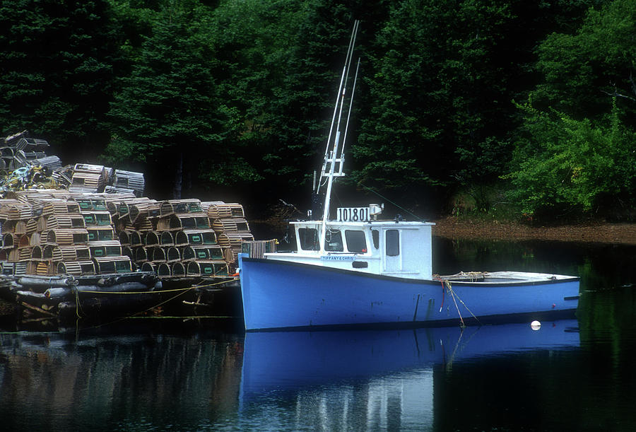 Lobster Boat In Nova Scotia Photograph by Dave Mills