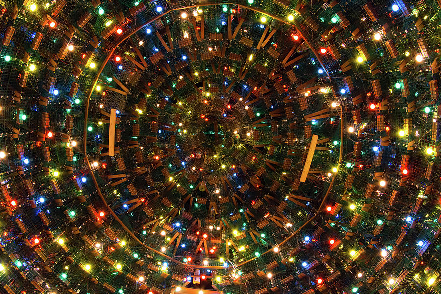 Lobster Trap Christmas Ceiling Photograph by Kirkodd Photography Of New England