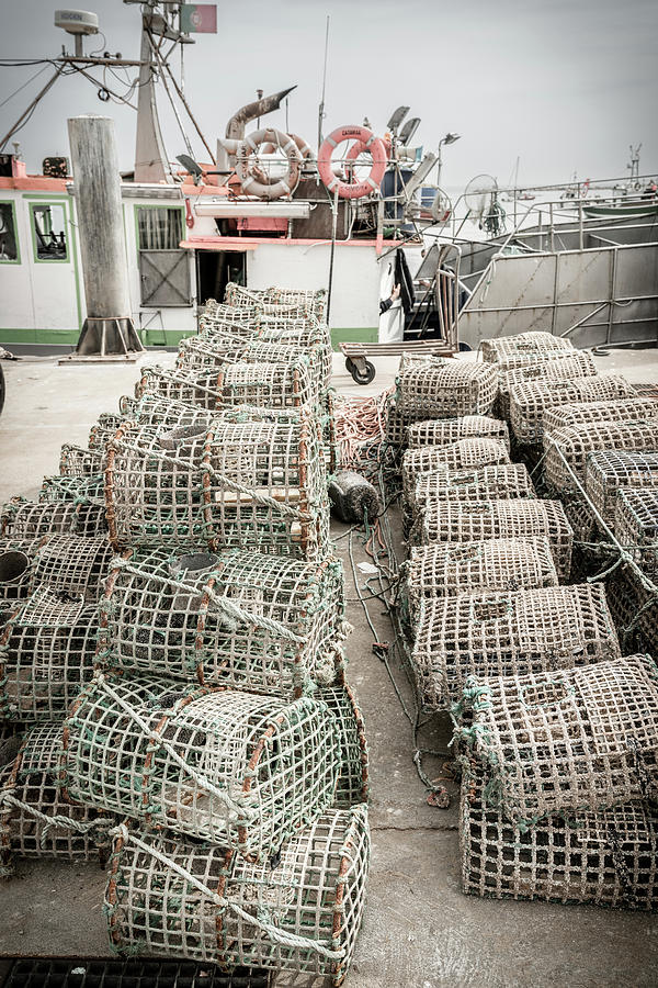 Lobster Traps Photograph by Alexey Stiop