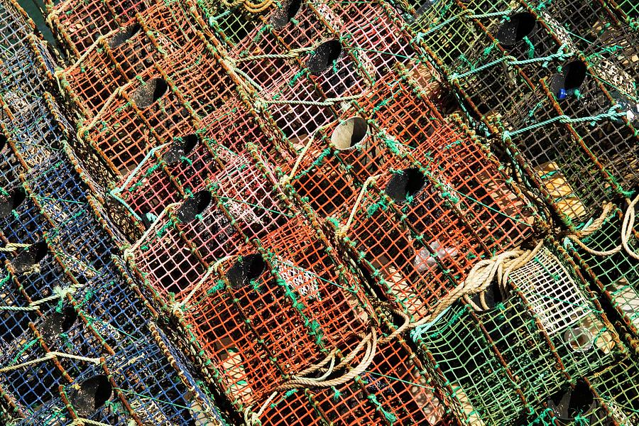 Lobster Traps In Cascais - 3 Photograph by Hany J