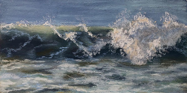 Local Wave Painting by Nancy Goldman