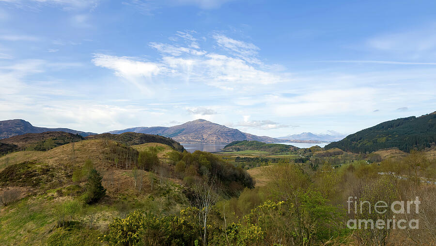 Loch Alsh - Auchtertyre, Highland Scotland Photograph by Jeff Saunders Loch Alsh - Auchtertyre, Highland Scotland Photograph by Jeff Saunders