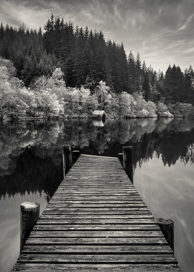 Loch Ard Jetty Photograph