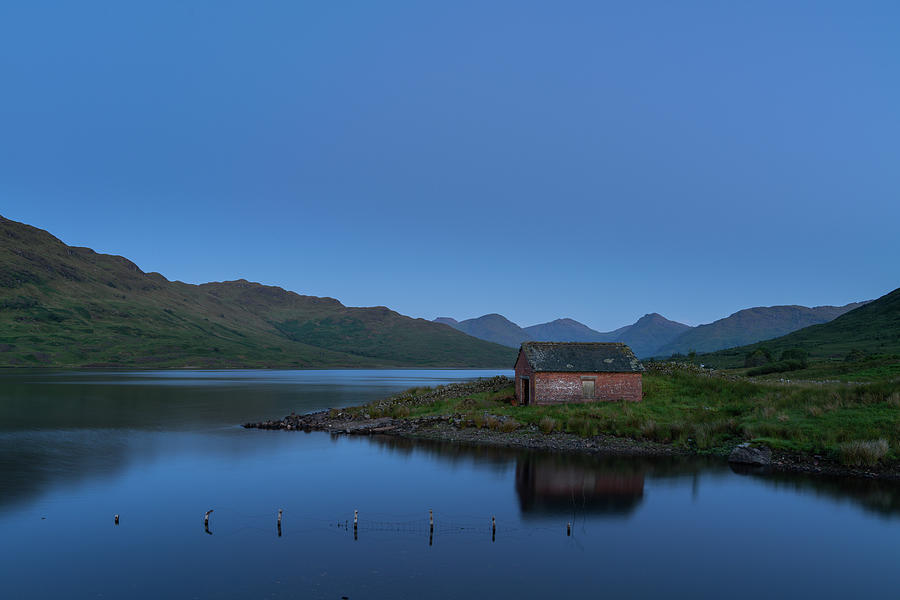 Loch Arklet at dawn Photograph by Daniel Letford
