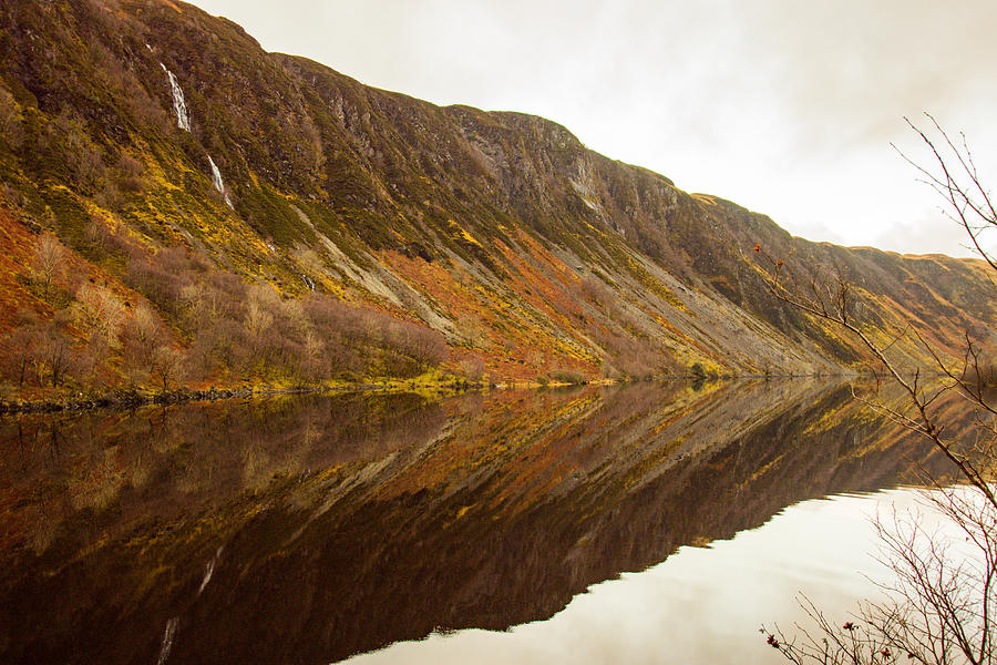 Loch Awe reflections  Photograph by Daniel Letford