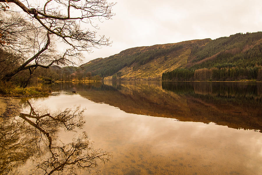Loch Chon south Photograph by Daniel Letford