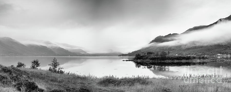 Loch Duich Panorama Photograph by Janet Burdon