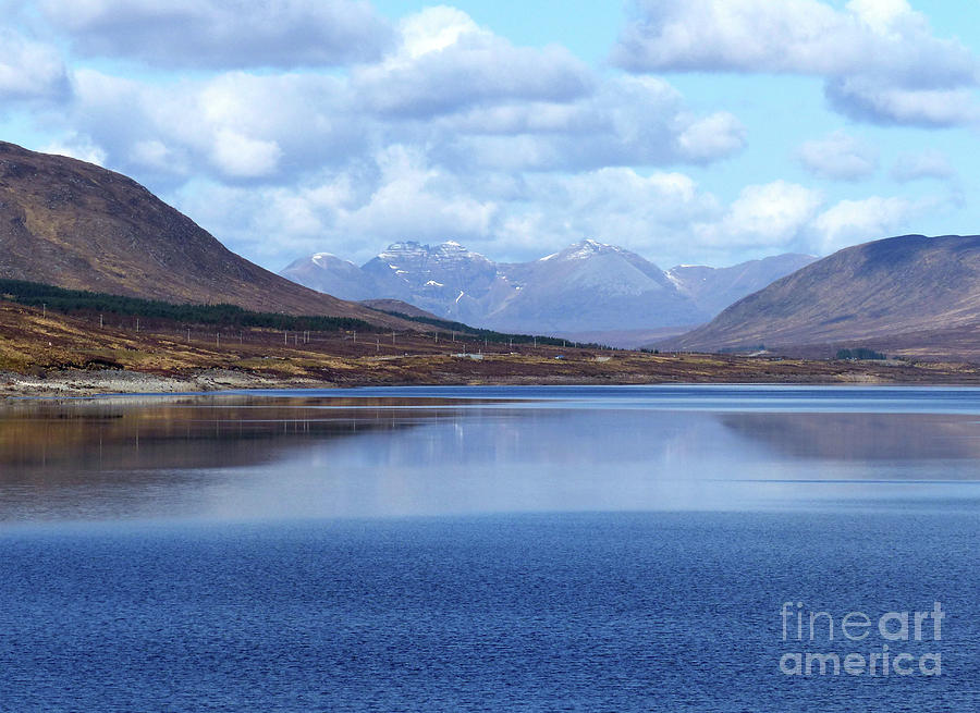 Loch Glascarnoch to An Teallach Photograph by Phil Banks