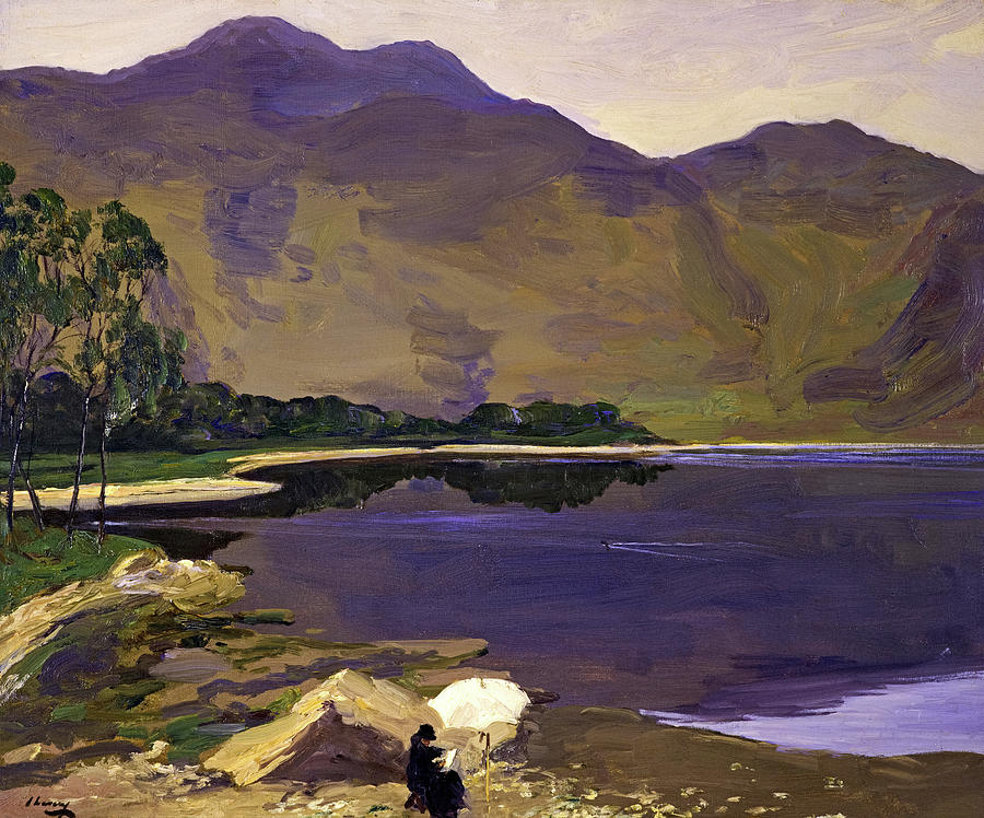 John Lavery Painting - Loch Katrine by Sir John Lavery
