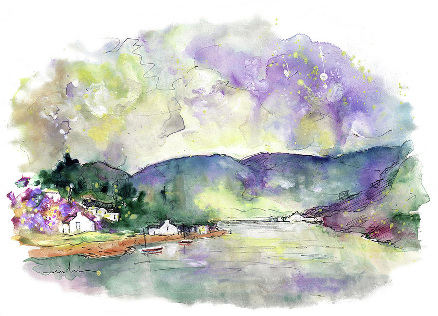 Loch Lochy 01 Painting by Miki De Goodaboom