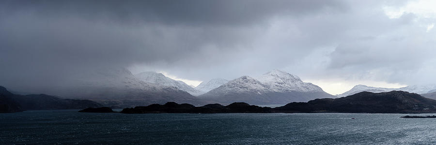 Loch Torridon Rain Storm Scottish Highlands Photograph by Sonny Ryse