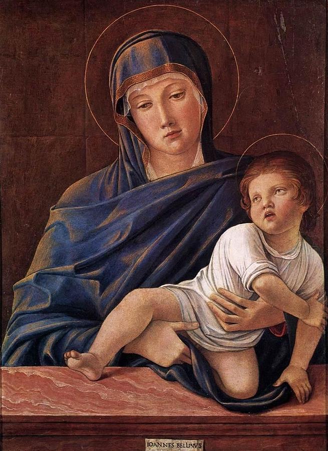 Lochis Madonna Painting by Giovanni Bellini | Fine Art America