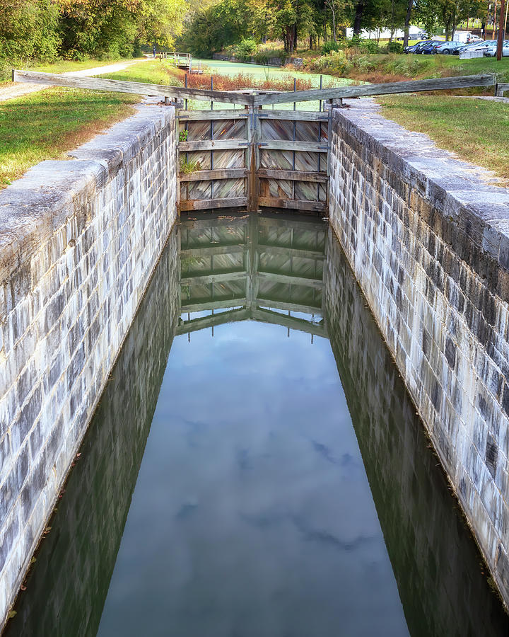 Lock 44 - C and O Canal Photograph by Susan Rissi Tregoning